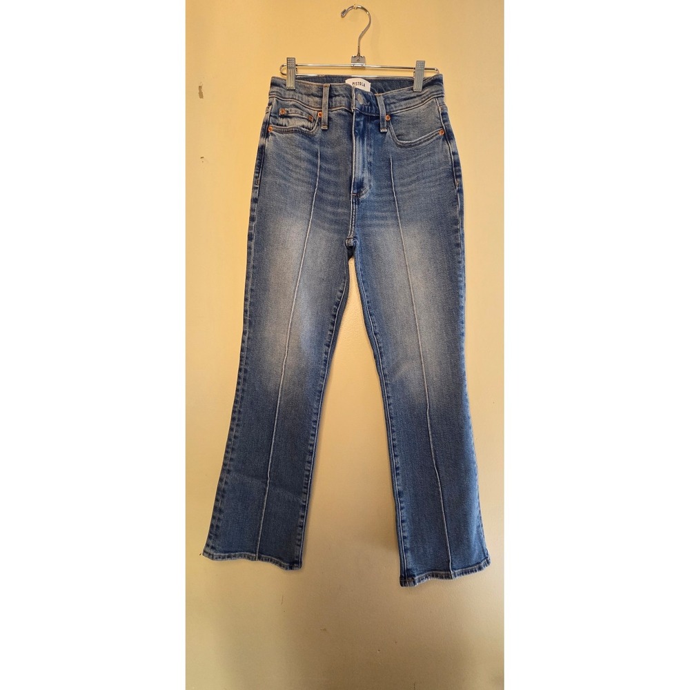 NWT Pistola Lennon High-Rise Crop Boot Jeans Size 26 Denim Spring Medium Wash